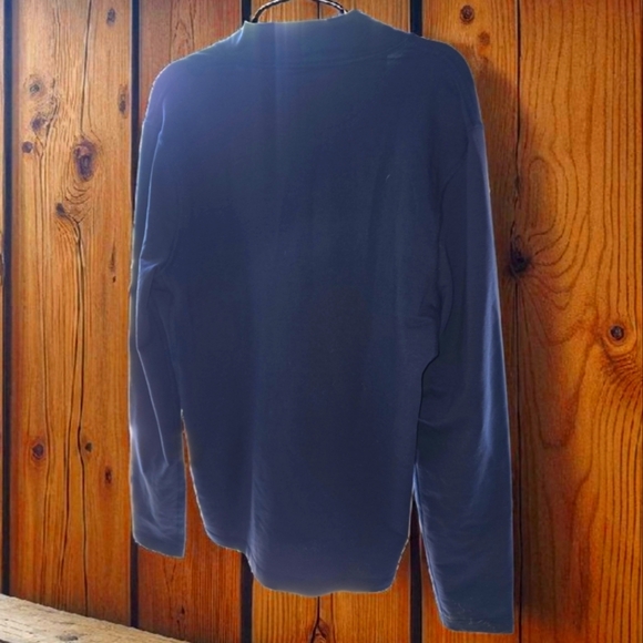 J.Crew Performance 1/4 Zip Hoodie | Navy Blue | Size M - Picture 2 of 3